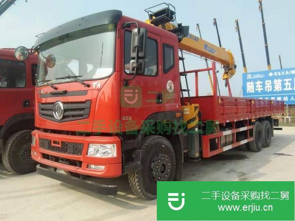 黑龍江出售二手后八輪14噸隨車吊