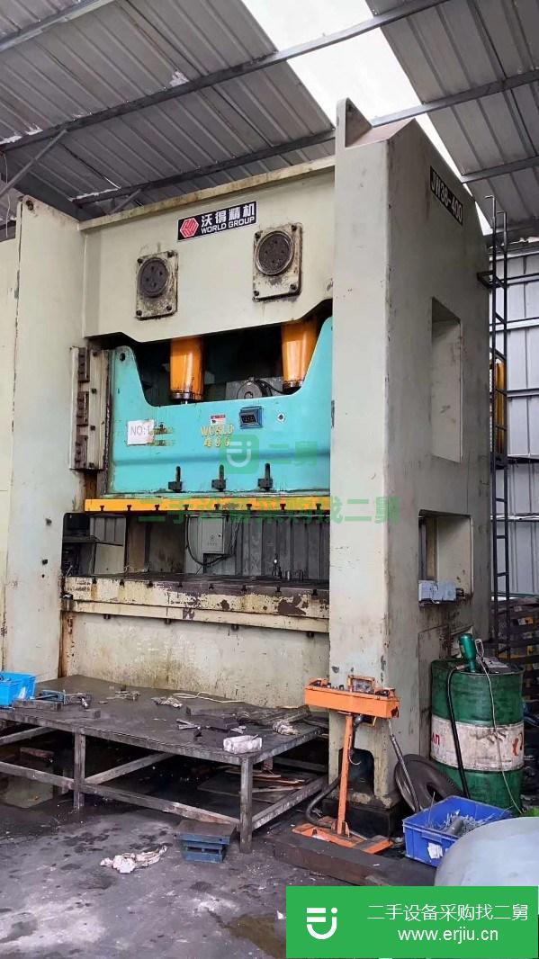江蘇出售二手沃得精機JW36-400龍門沖床