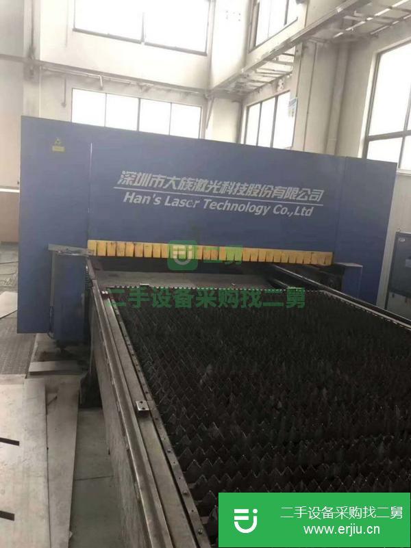 江蘇出售二手大族4000W6020交換臺激光切割機
