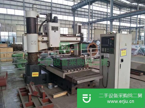 河南出售二手沈陽中捷ZK3850A龍門式數控鉆床