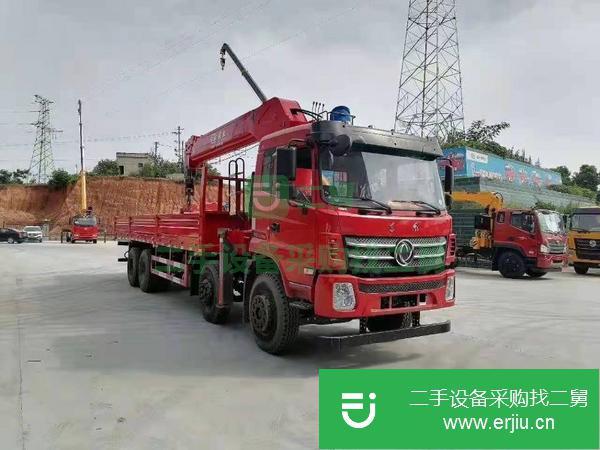 湖北出售二手東風(fēng)6.3噸隨車吊