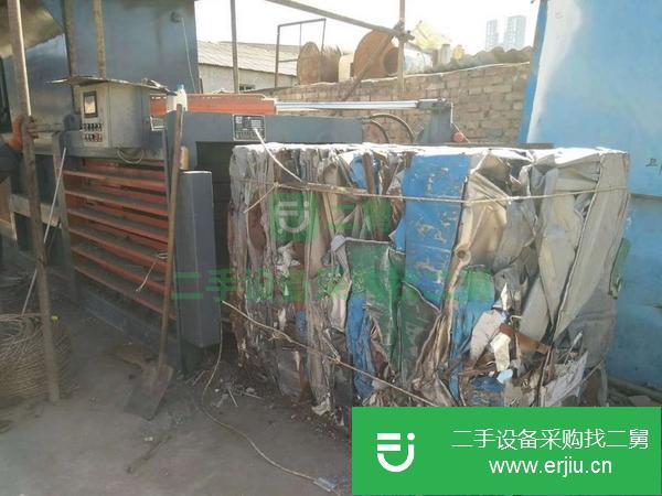 廣東出售二手200噸帶門廢紙打包機