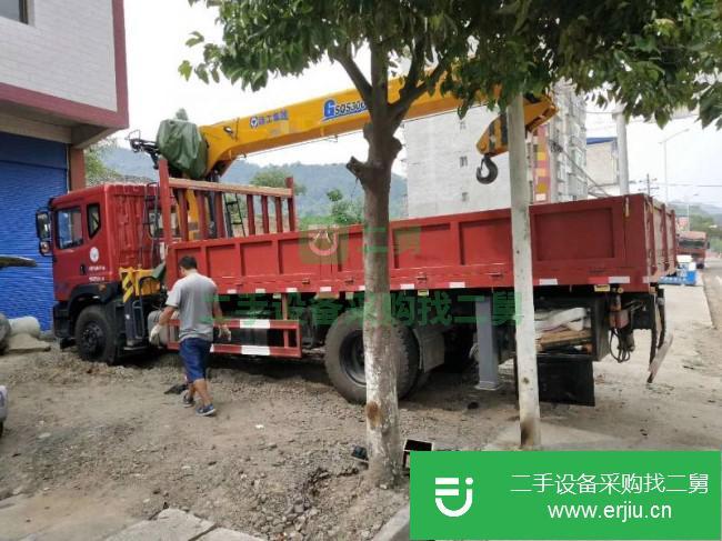 湖北出售二手徐工8噸4節(jié)臂隨車吊