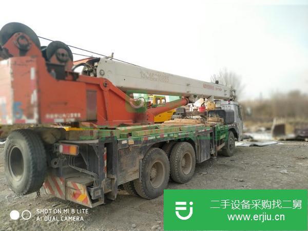 甘肅出售二手09年4月東岳20噸汽車吊
