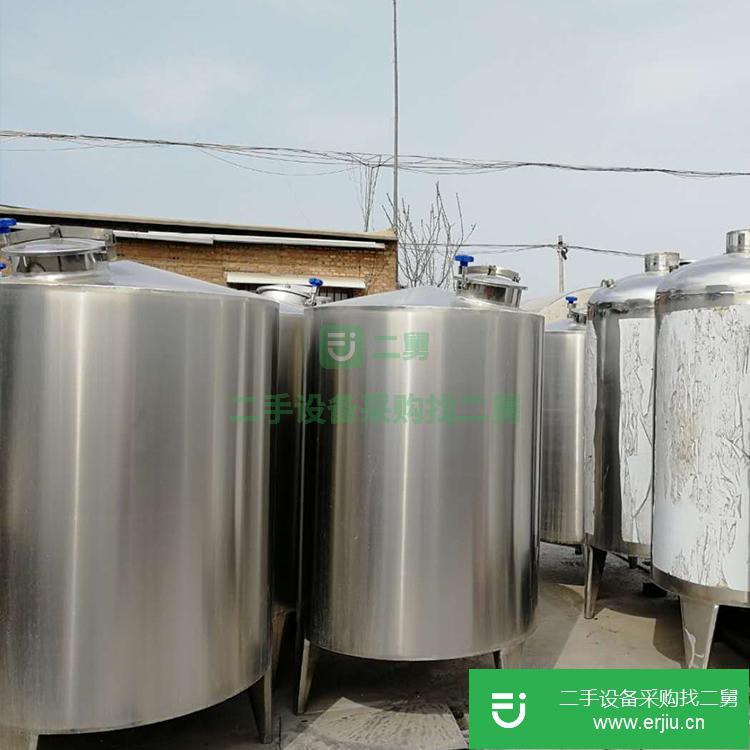 山東出售二手2噸不銹鋼儲罐