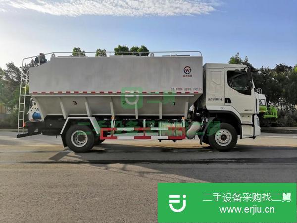 四川出售二手柳汽28方散裝飼料運輸車
