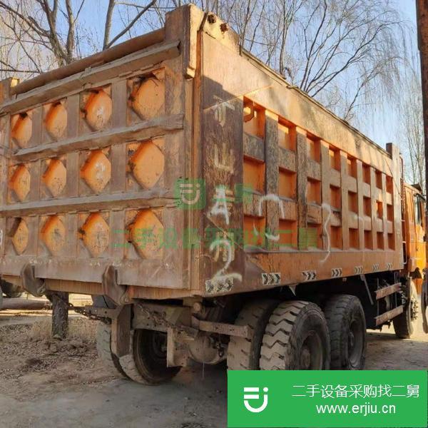 山西出售二手18年北奔后八輪自卸車 380馬力 5.8米大箱