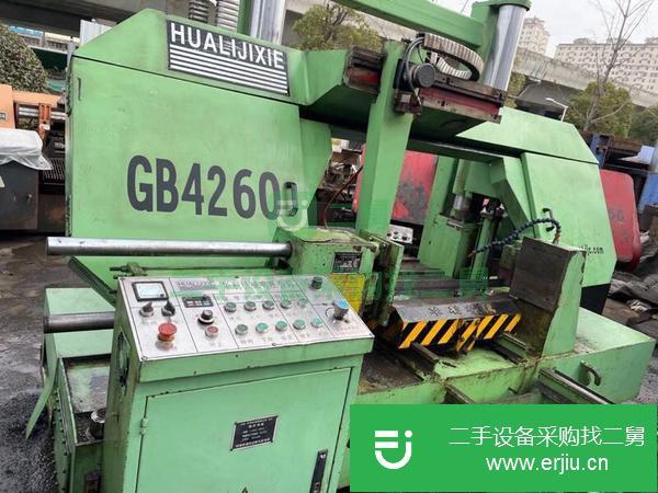 江蘇出售二手華麗4260龍門鋸床