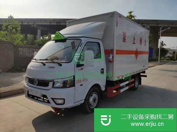 山東出售二手東風箱式危險品運輸車