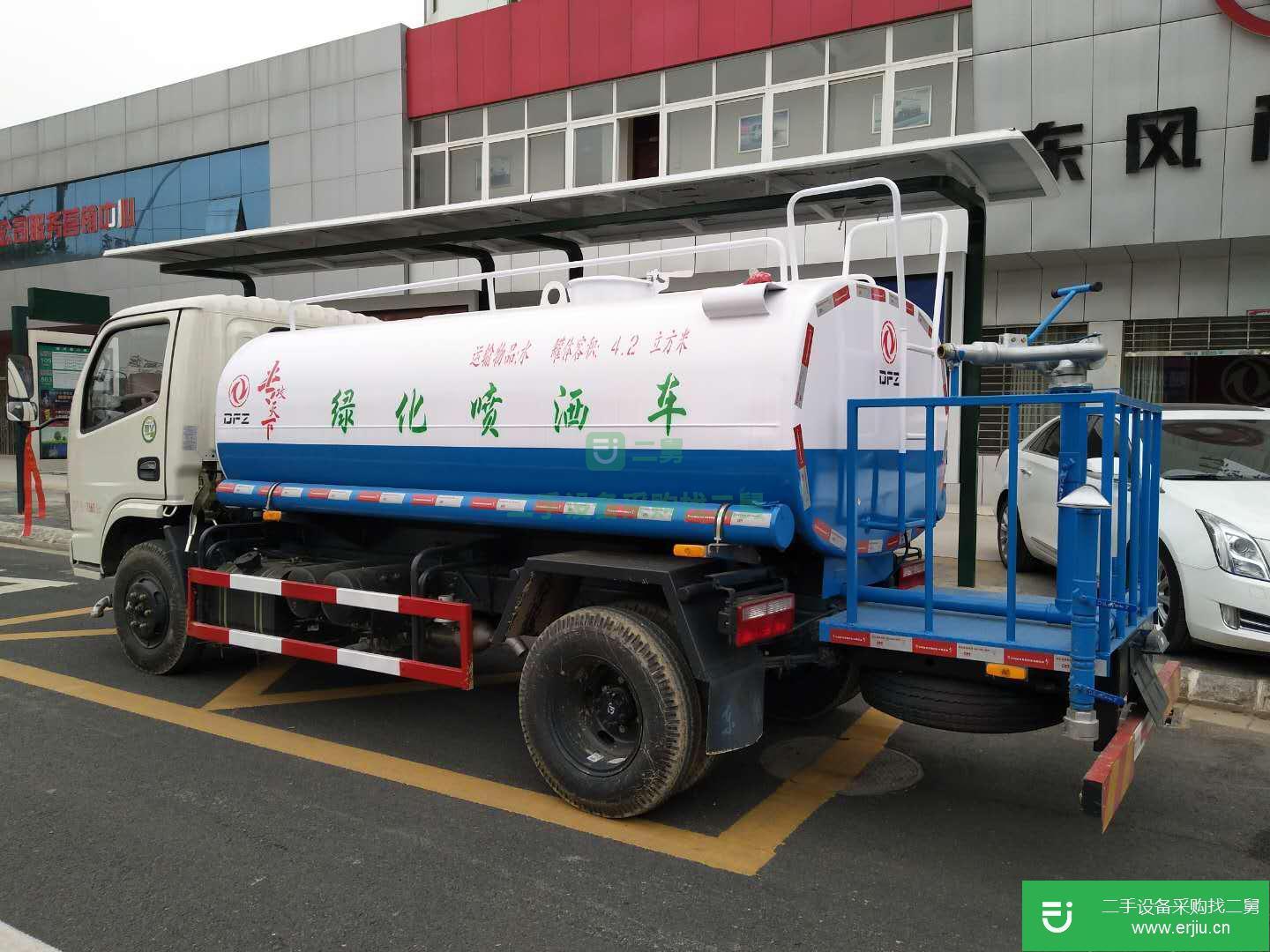 山東出售二手5噸灑水車