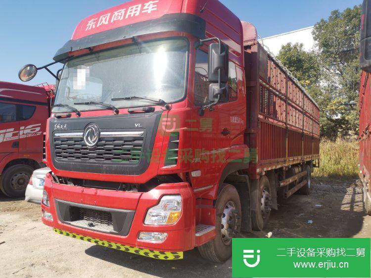 江西出售二手東風商用292馬力國五9.6米高欄載貨車車況精品