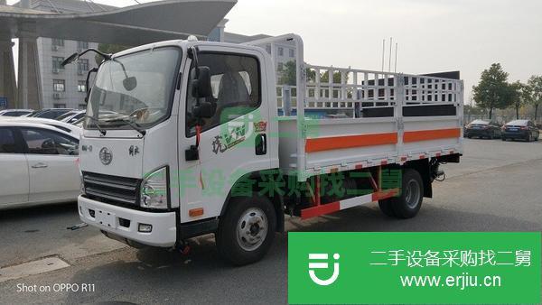 江西出售二手解放4米2液化氣瓶運輸車