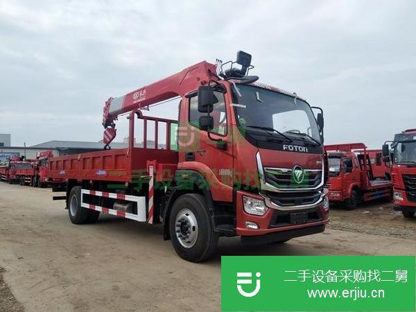 河北出售二手福田奧鈴單橋隨車(chē)吊