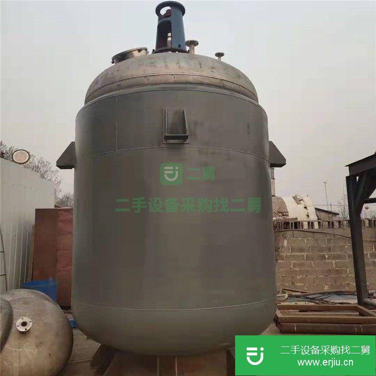 山東出售二手3噸LSKN-16不銹鋼反應(yīng)釜
