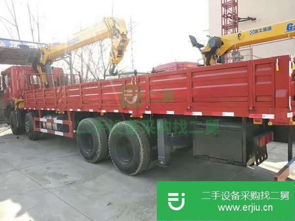 湖北出售二手徐工12噸隨車吊