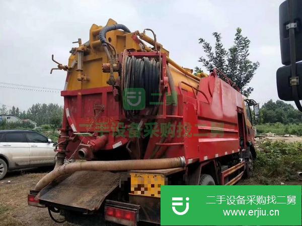 山東出售二手東風御虎清洗吸污車