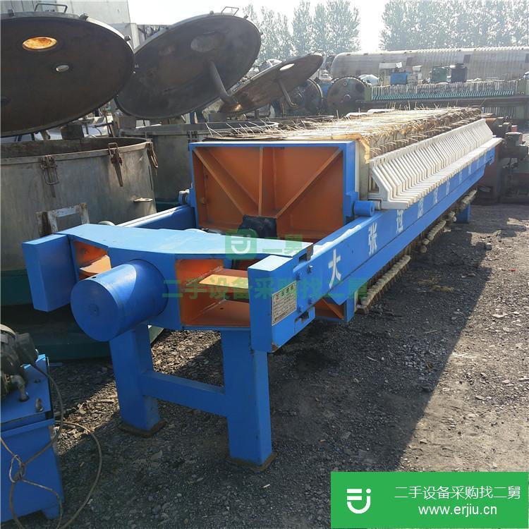 山東出售二手隔膜壓濾機(jī)250平方