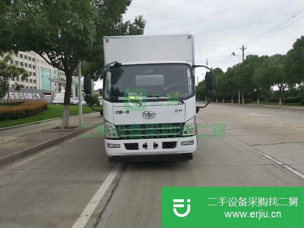 四川出售二手解放虎VH易燃氣體廂式運輸車