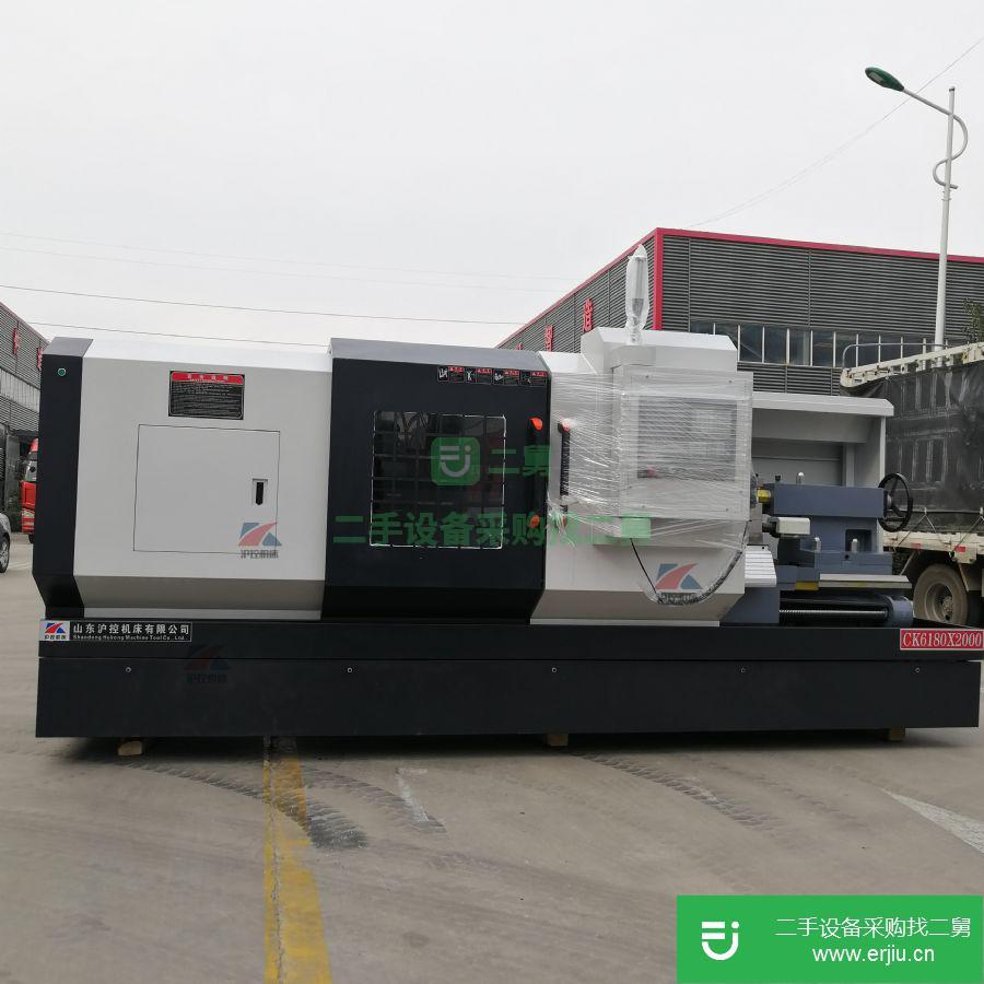 山東出售二手滬控機床CK6180數控車床