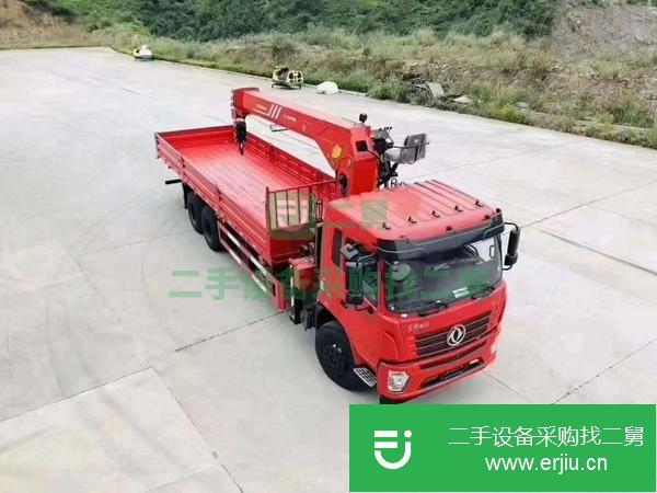 山西出售二手14噸后八輪隨車吊