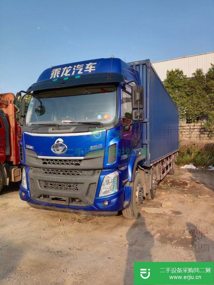 江西出售二手東風(fēng)柳汽240馬力9米6前四后四箱式貨車