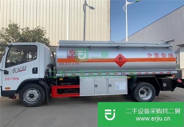 遼寧出售二手東風(fēng)8噸油罐車國(guó)三