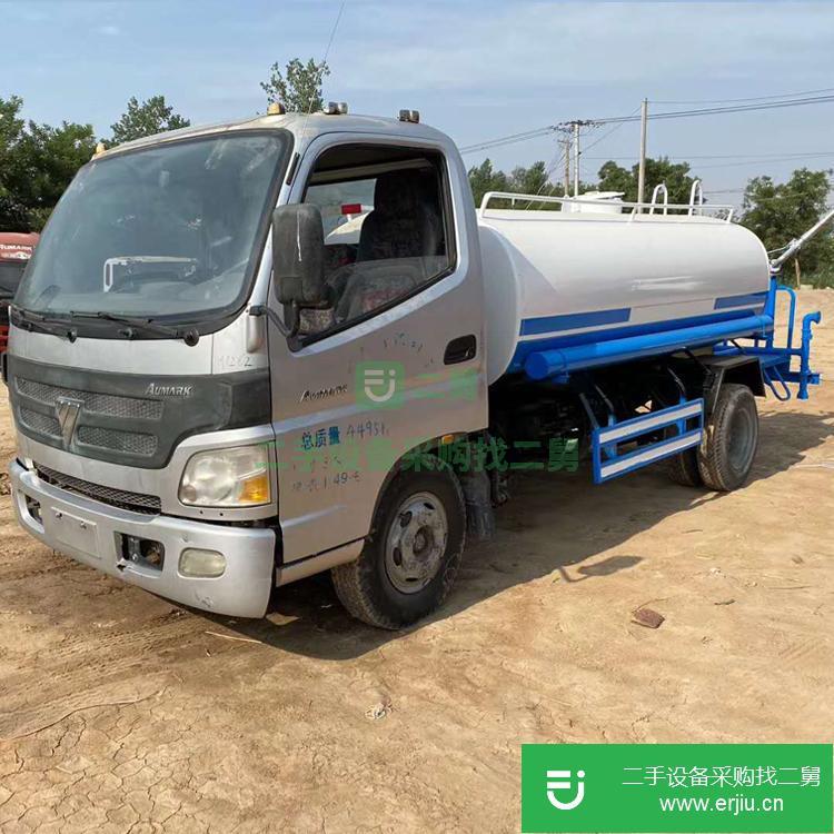 山東出售二手5立方道路灑水車