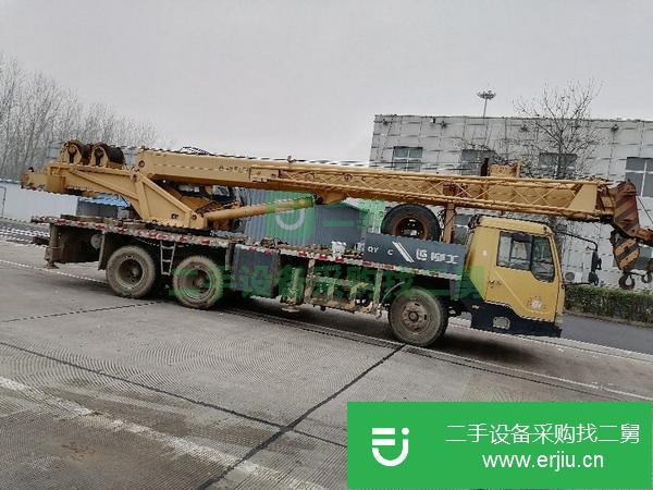 山東出售二手13年柳工12噸汽車吊