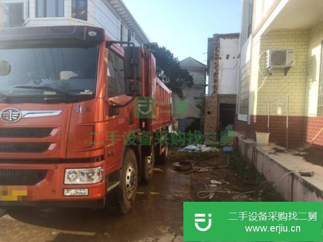 湖南出售二手青島解放龍V自卸車