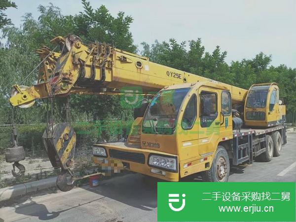 河南出售二手08年國三徐工20B汽車吊 手續齊全