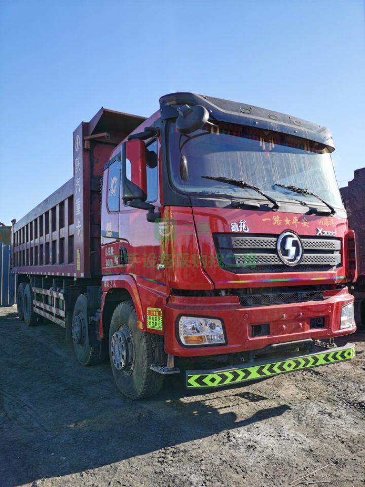 急售二手自卸車18國五德龍x3000,濰柴430，8.6米