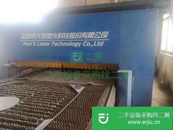 湖南出售二手大族6020交換臺3000W激光切割機