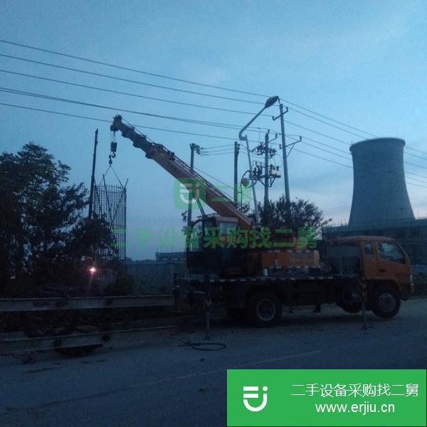 河南出售二手2017年5月森源八噸汽車吊