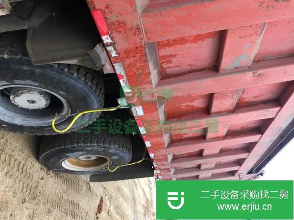 湖北出售二手天龍前四后八420馬力重載自卸車,貨箱長8.8米