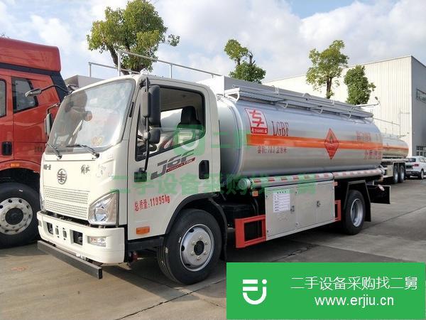 廣東出售二手解放J6F單橋8噸加油車