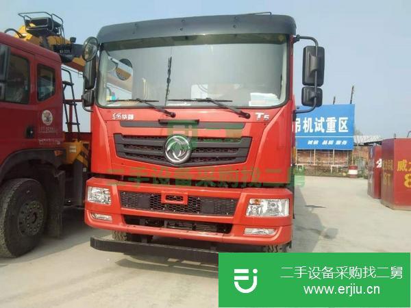 黑龍江出售二手后八輪14噸隨車吊