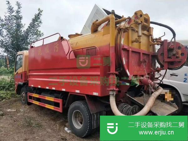 山東出售二手東風御虎清洗吸污車