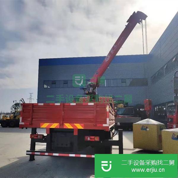 天津出售二手單排程力8噸自卸隨車吊