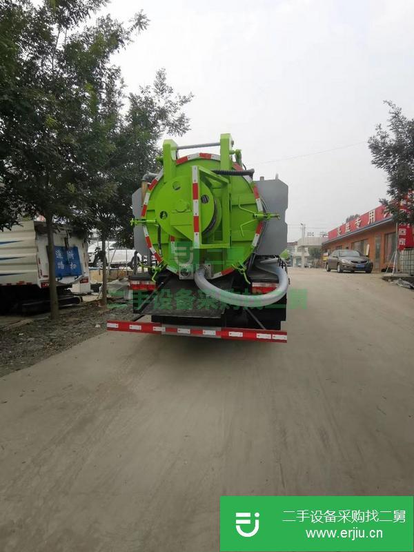 山東出售二手國六多利卡清洗吸污車