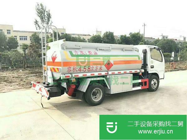 浙江出售二手東風5噸115馬力國五油罐車