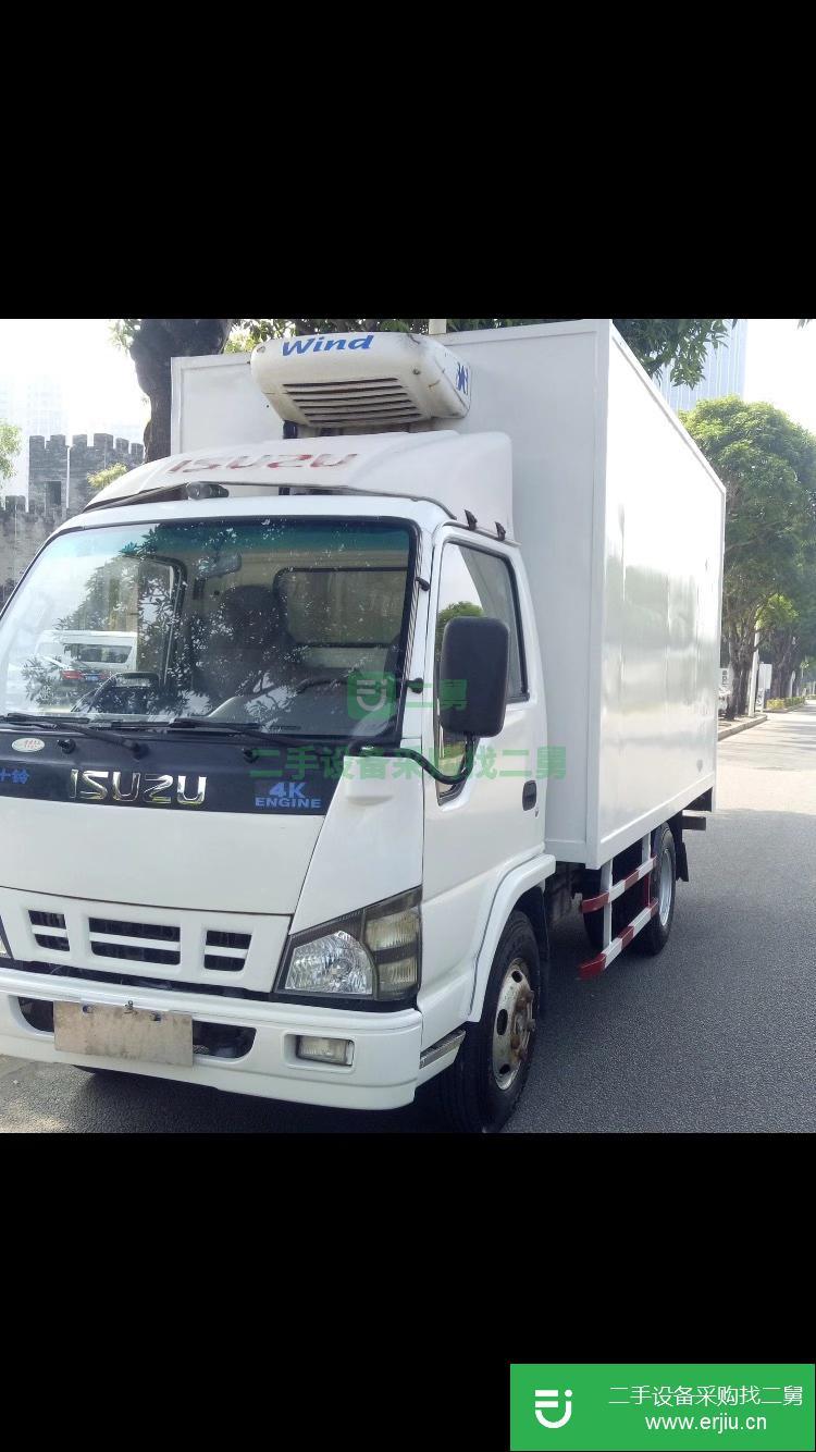 廣東出售二手五十鈴112馬力冷藏車(chē)要過(guò)戶(hù)，可遷檔案過(guò)戶(hù)