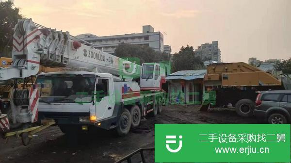 河北出售二手09年中聯50噸汽車吊