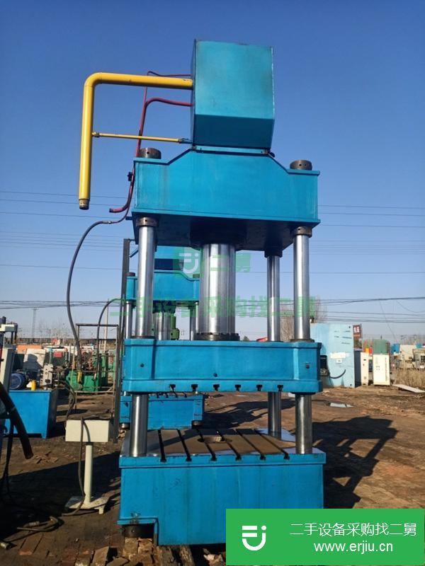 河北出售二手15年南通315噸四柱液壓機