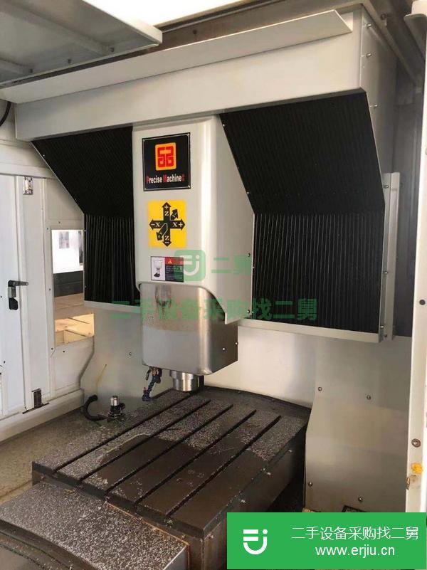 廣東出售二手2019年品佳870雕銑機寶源較新系統,高配置一絲精度
