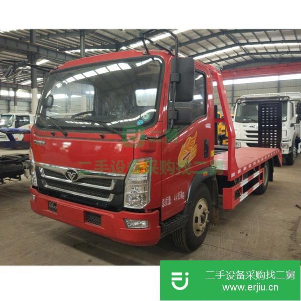 河南出售二手重汽豪曼藍(lán)牌平板運(yùn)輸車 包上個(gè)人戶