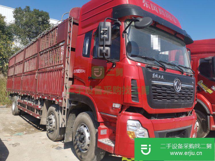 江西出售二手東風商用292馬力國五9.6米高欄載貨車車況精品