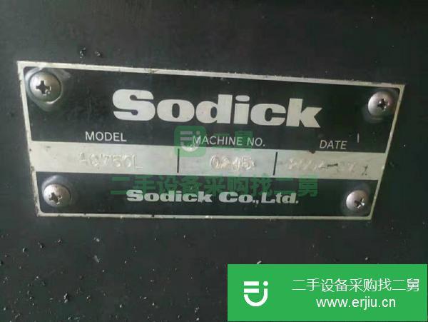 江蘇出售二手沙迪克AQ750L慢走絲
