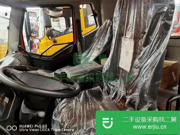 山東出售二手解放J6單橋平板運輸車