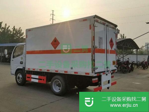 江蘇出售二手江鈴凱運2噸國四民爆運輸車箱長3米
