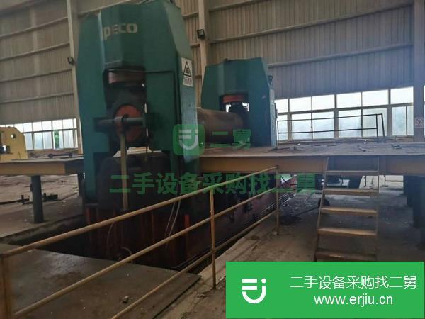 浙江出售二手120x3200液壓對稱式卷板機